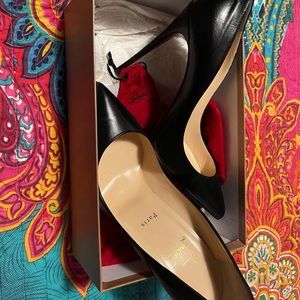 used red bottom heels